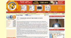 Desktop Screenshot of monpoker.eu