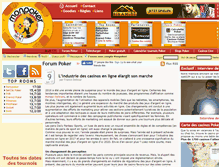 Tablet Screenshot of monpoker.eu